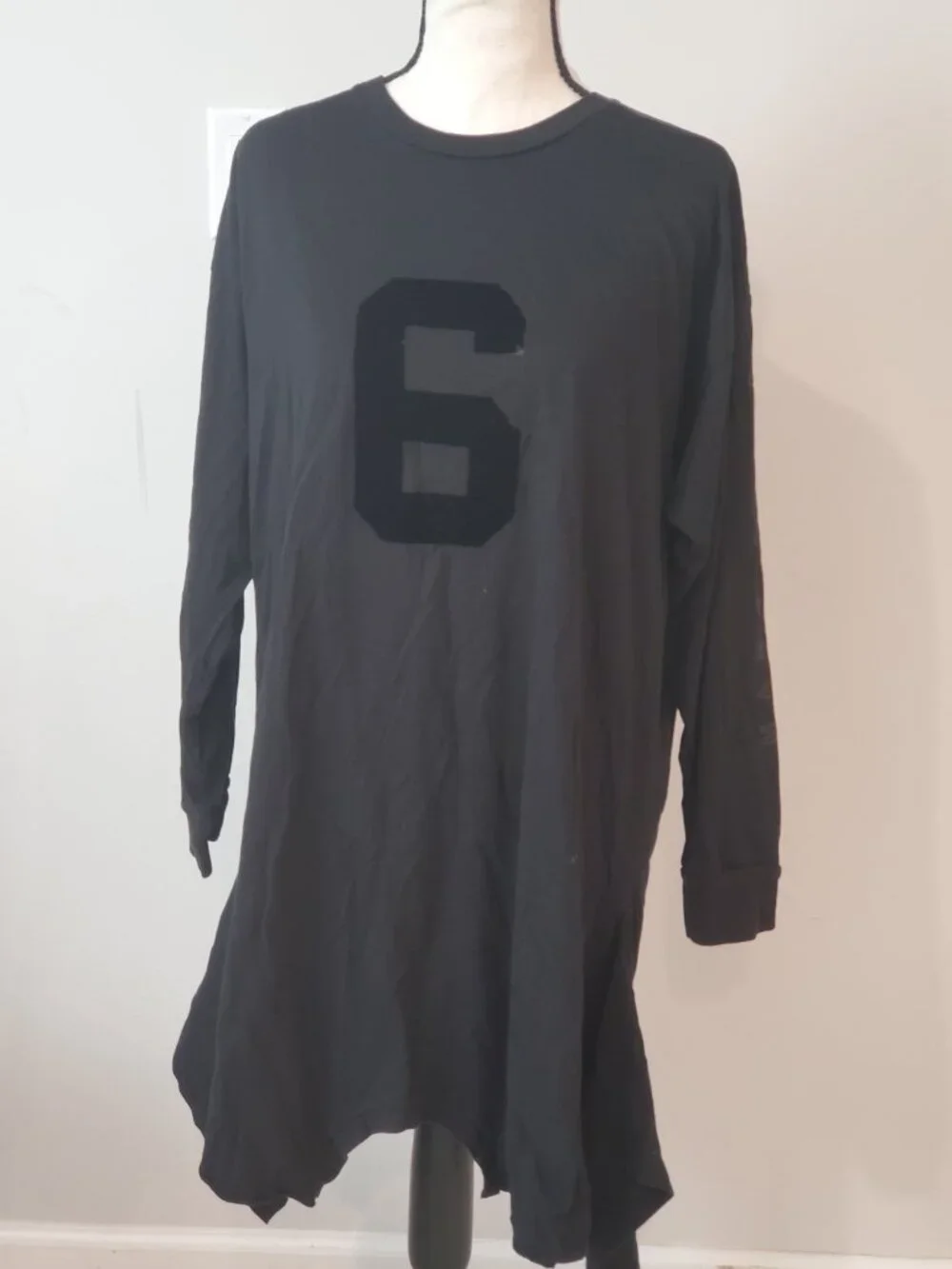 MM6 Maison Margiela Cotton Jersey Dress Size 16